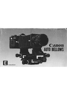 Canon FD Lenses manual. Camera Instructions.